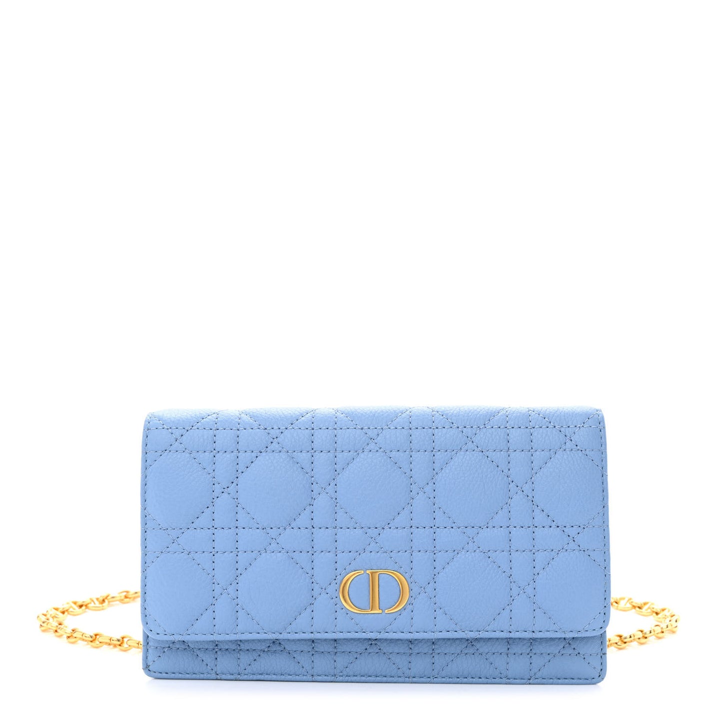 Supple Calfskin Caro Belt Bag Cloud Blue