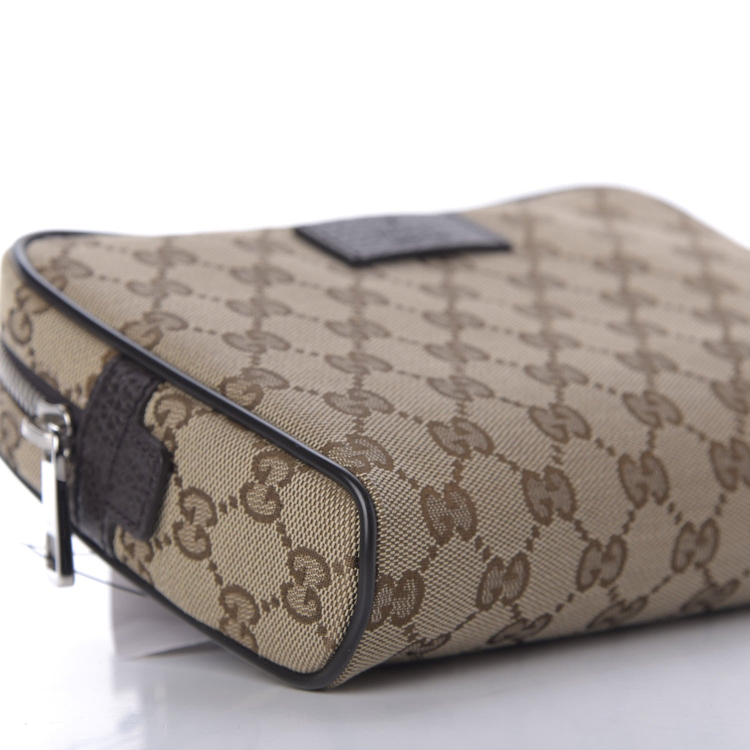 Gucci Monogram Belt Bag Dark Brown 6 of 9