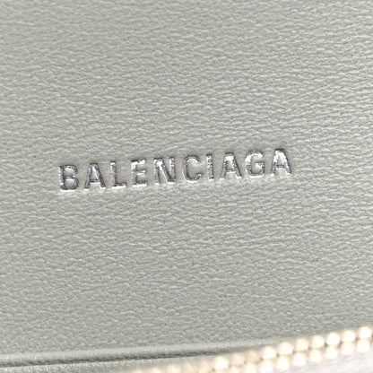 Balenciaga Sparkling Fabric XS Hourglass Wallet On Chain Silver 6 of 9