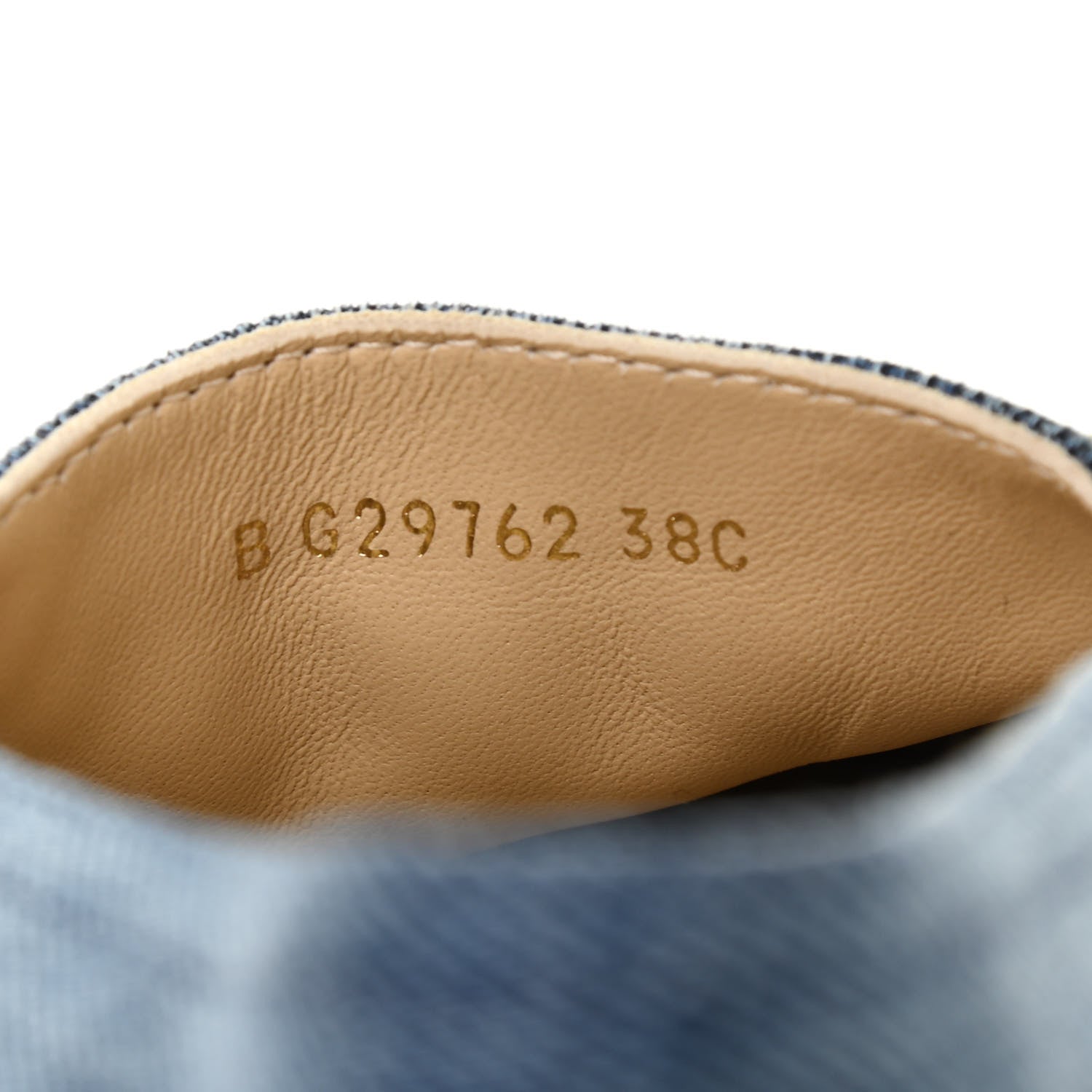 Chanel Denim CC Espadrilles 38 Blue Black 9 of 9