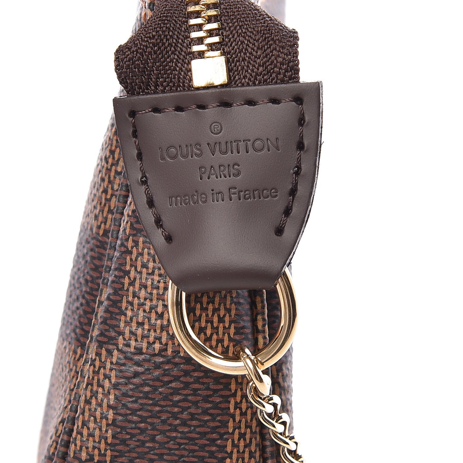 Louis Vuitton Damier Ebene Mini Pochette Accessories 6 of 8