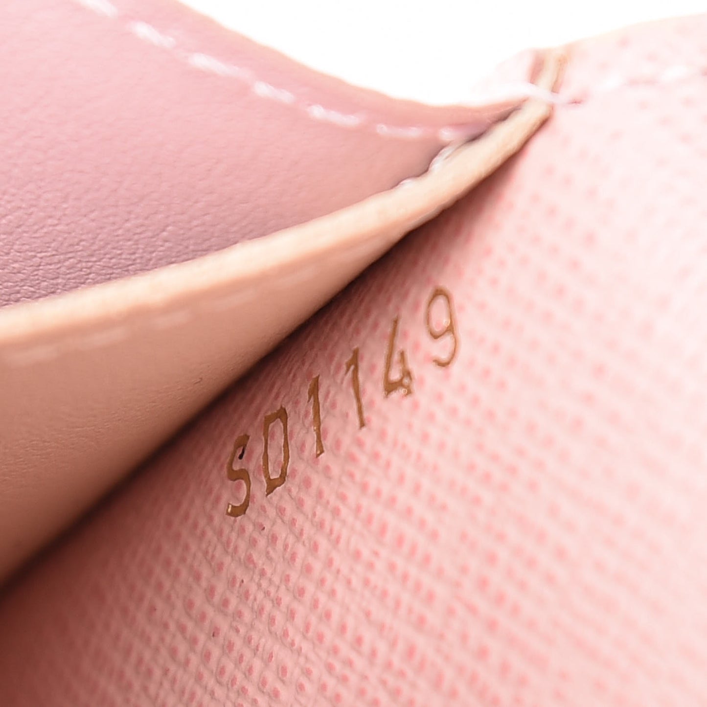 Damier Azur Emilie Wallet Rose Ballerine