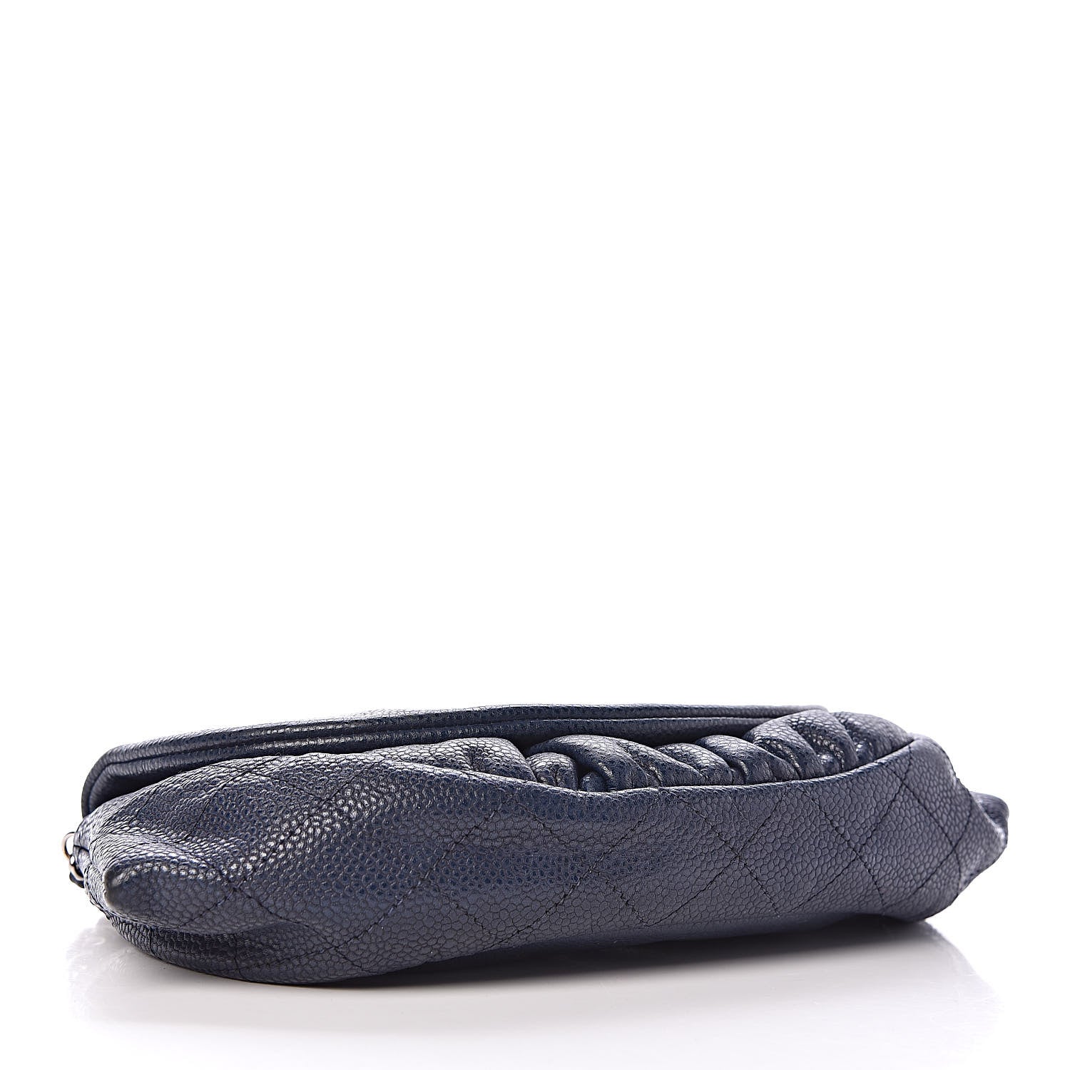 Chanel Caviar Half Moon Wallet On Chain WOC Navy 4 of 12