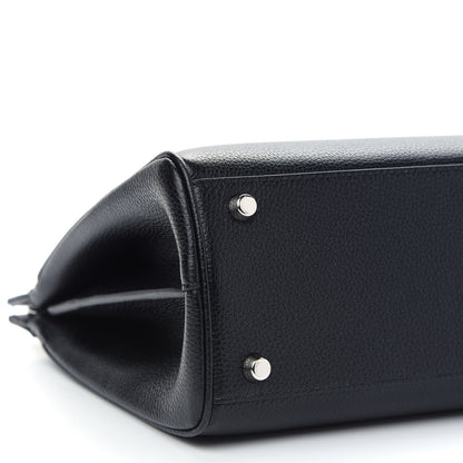 Gucci Grainy Calfskin Small Zumi Top Handle Bag Black 8 of 9