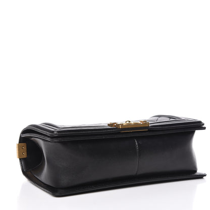 Chanel Lambskin Quilted Medium Boy Flap Black 4 of 21