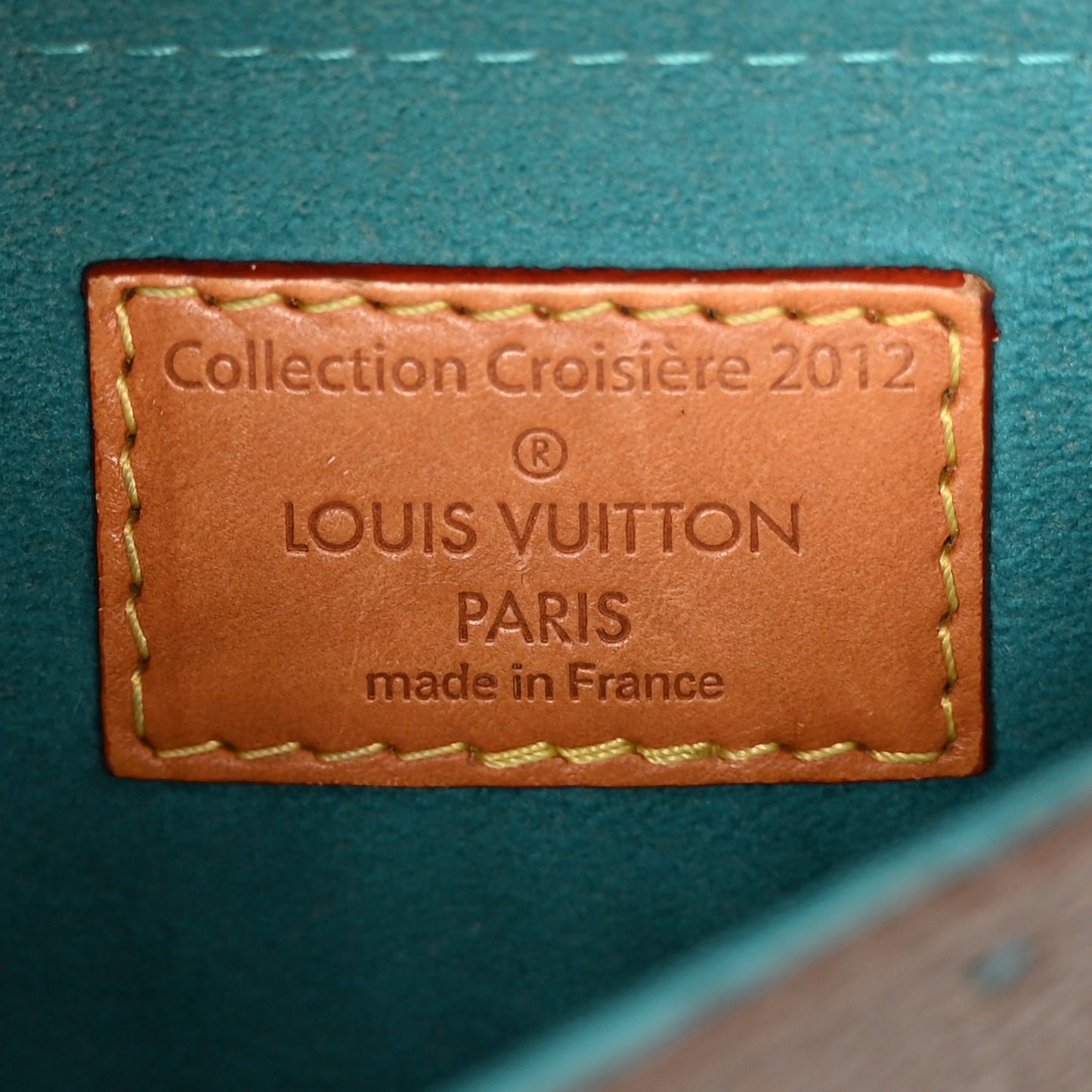 Monogram SC Flore Saumur Teal