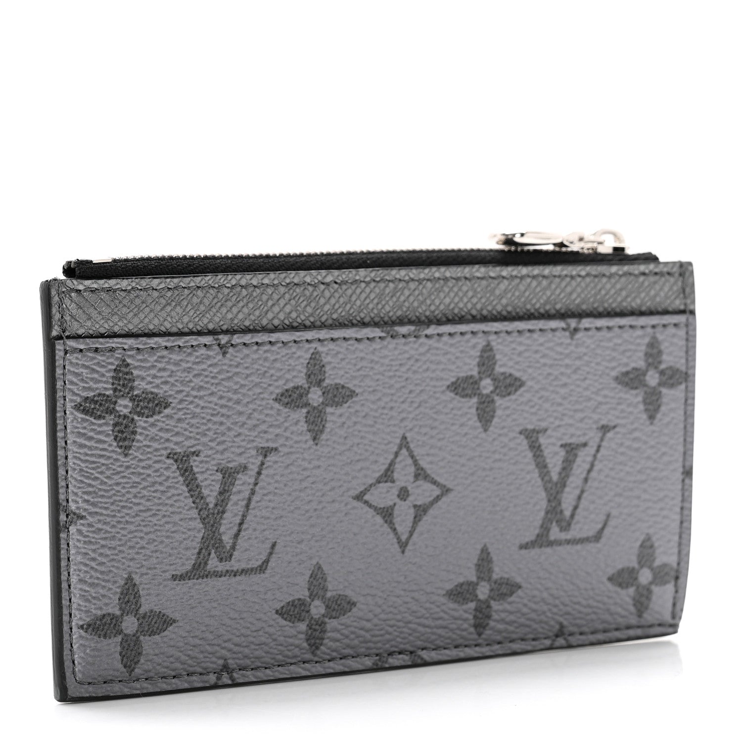 Louis Vuitton Taigarama Coin Card Holder Gunmetal 3 of 6