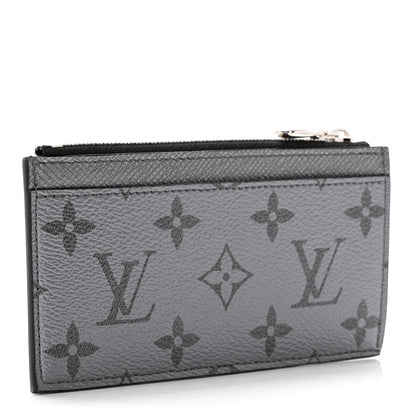 Louis Vuitton Taigarama Coin Card Holder Gunmetal 3 of 6