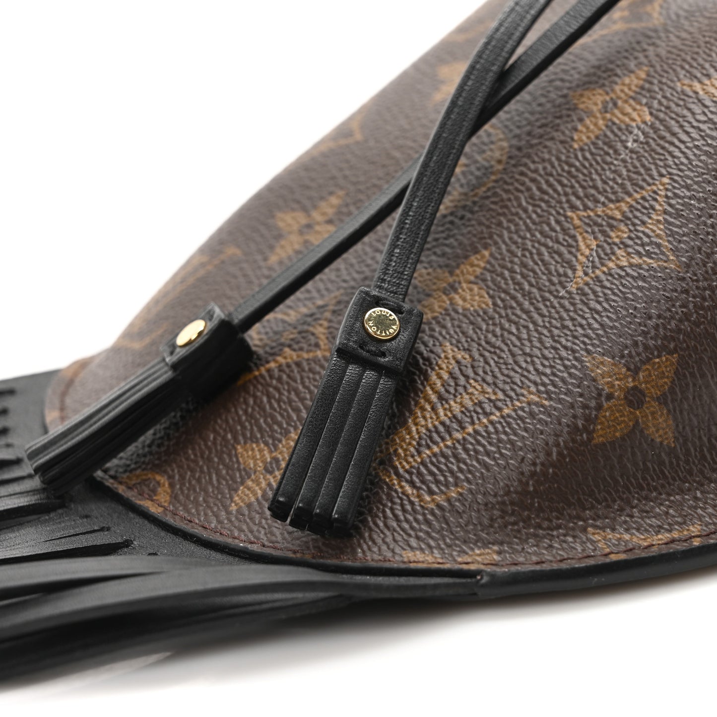 Monogram Fringed Mini Noe