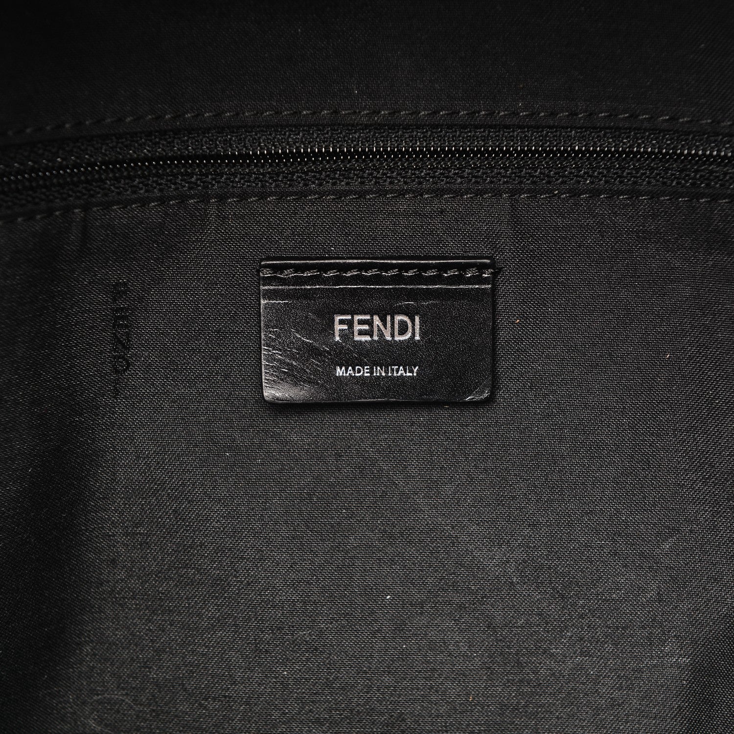 Fendi Nylon Vitello Fox Goat Fur Monster Eyes Mini Backpack Black Multicolor Sky 7 of 14