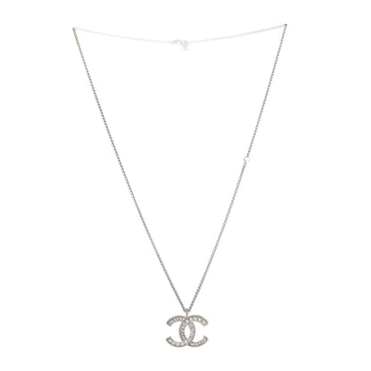 Chanel Pearl CC Pendant Necklace Gold 4 of 6