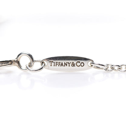 Tiffany Sterling Silver Elsa Peretti Letter B Pendant Necklace 4 of 9