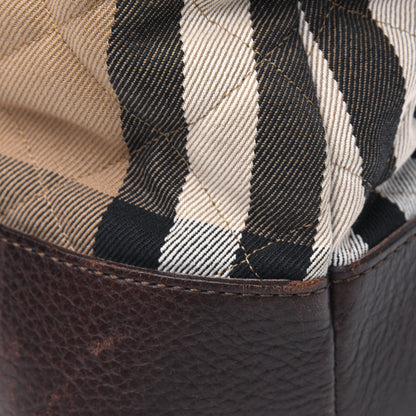 Burberry House Check Quilted Tote Brown 13 of 23