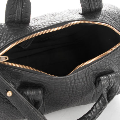 Alexander Wang Pebbled Lambskin Rocco Black Antique Brass Hardware 5 of 6