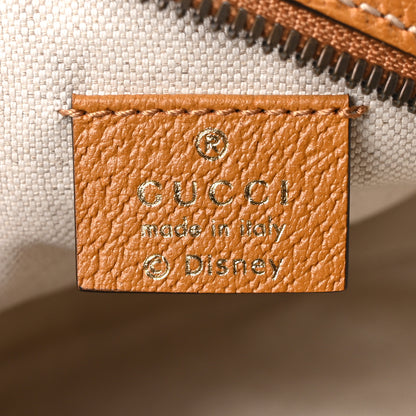 Gucci X DISNEY Mini Vintage GG Supreme Monogram Mickey Mouse Round Shoulder Bag Beige Vintage Sun Oil 6 of 10