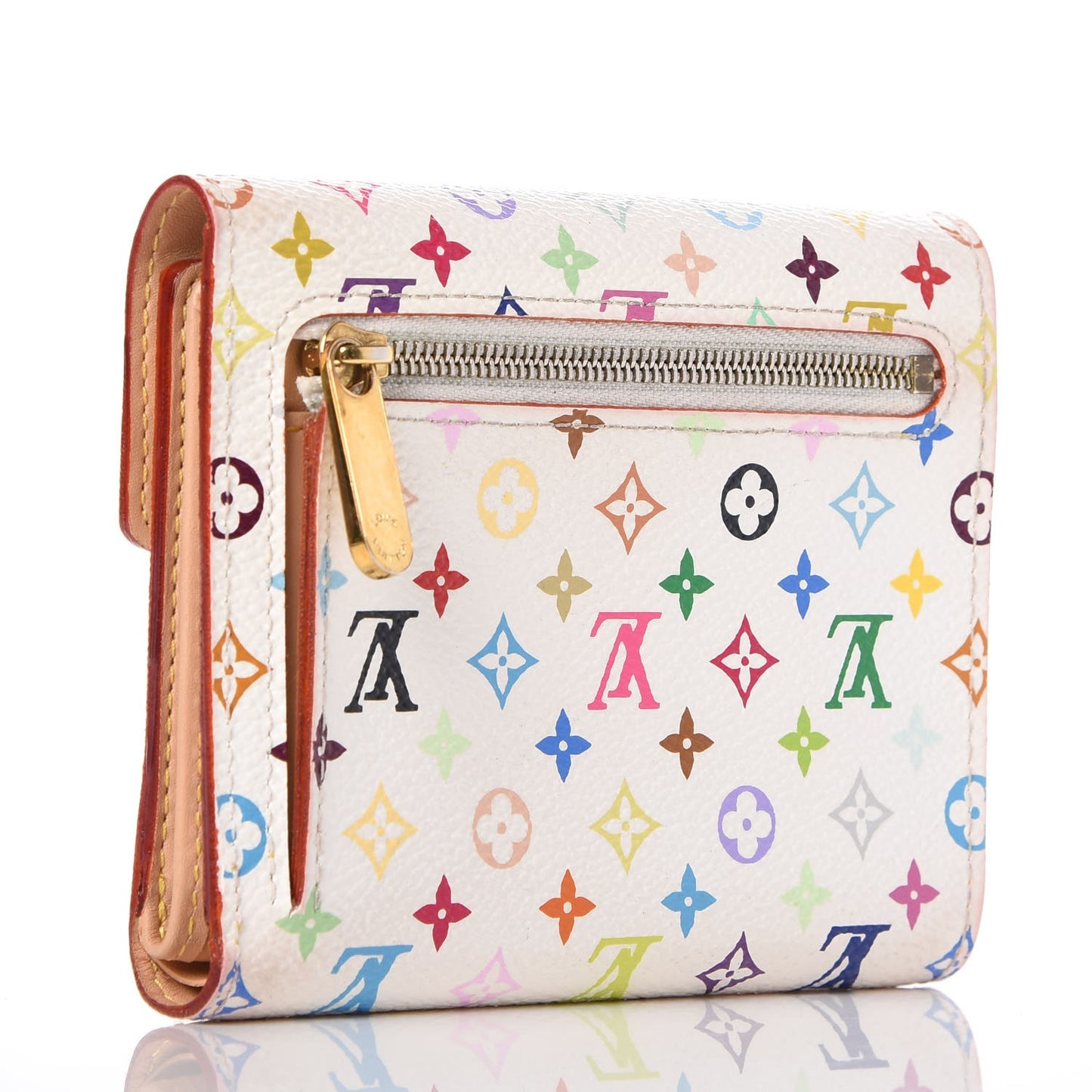 Monogram Multicolor Koala Wallet White