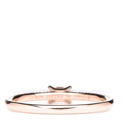 Cartier 18K Pink Gold Diamond Etincelle De Engagement Ring 49 4.75 4 of 5