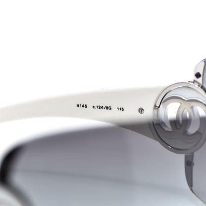 Chanel CC Sunglasses 4145 White 5 of 8