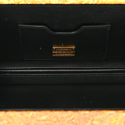 Dolce & Gabbana Brocade DG Girls Shoulder Bag Gold 5 of 13