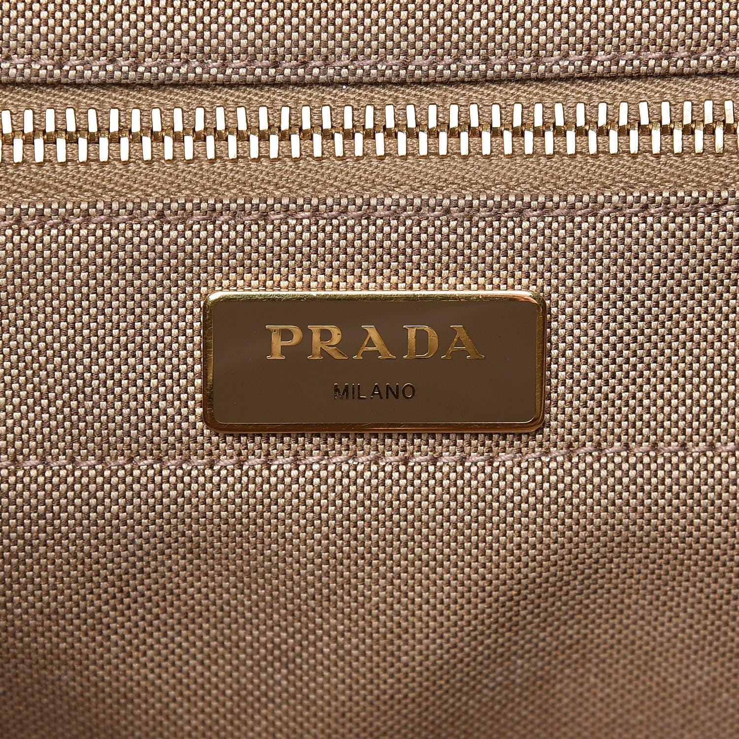 Prada Jacquard Logo Rucksack Backpack Corda Bruciato 6 of 8