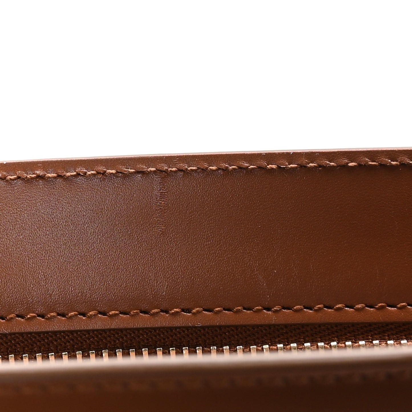 Smooth Calfskin TB Shoulder Bag Warm Tan