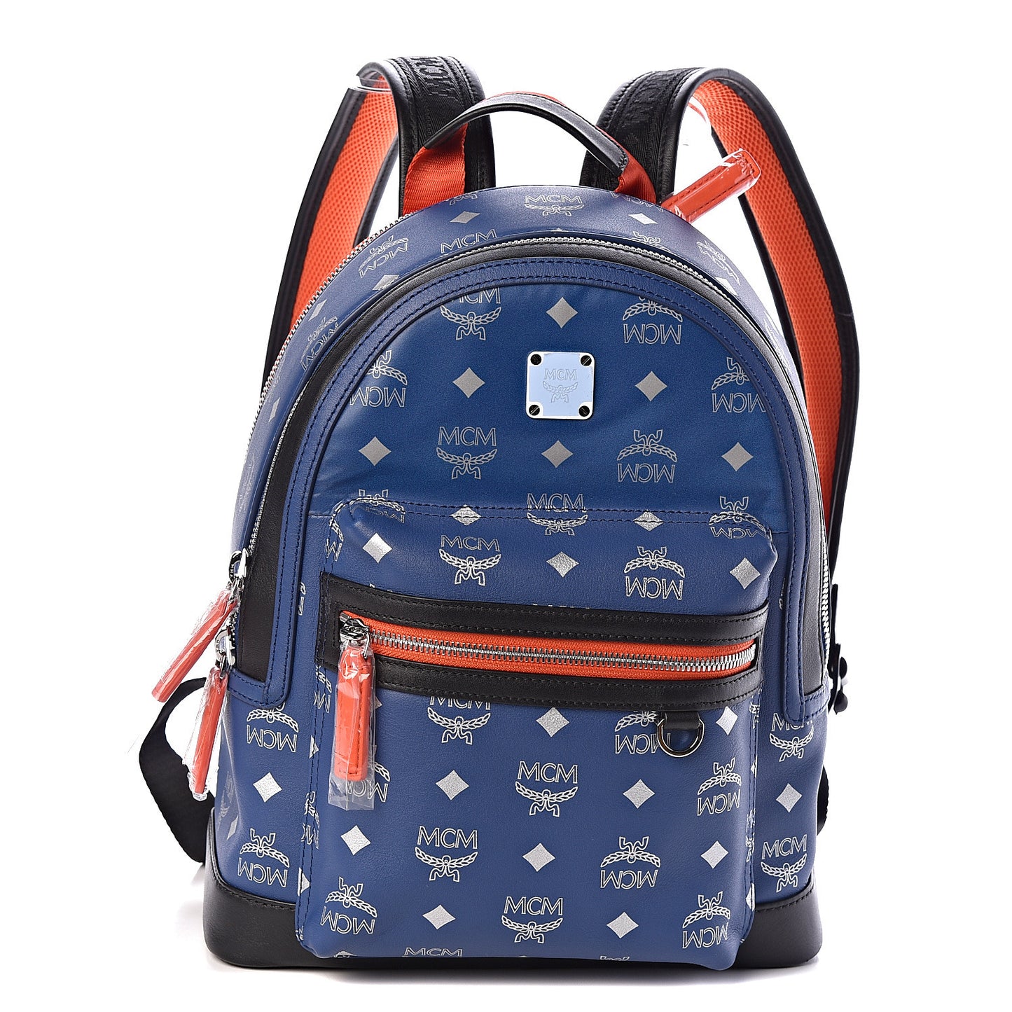 Visetos Reflective Nylon Small Resnick Backpack Blue
