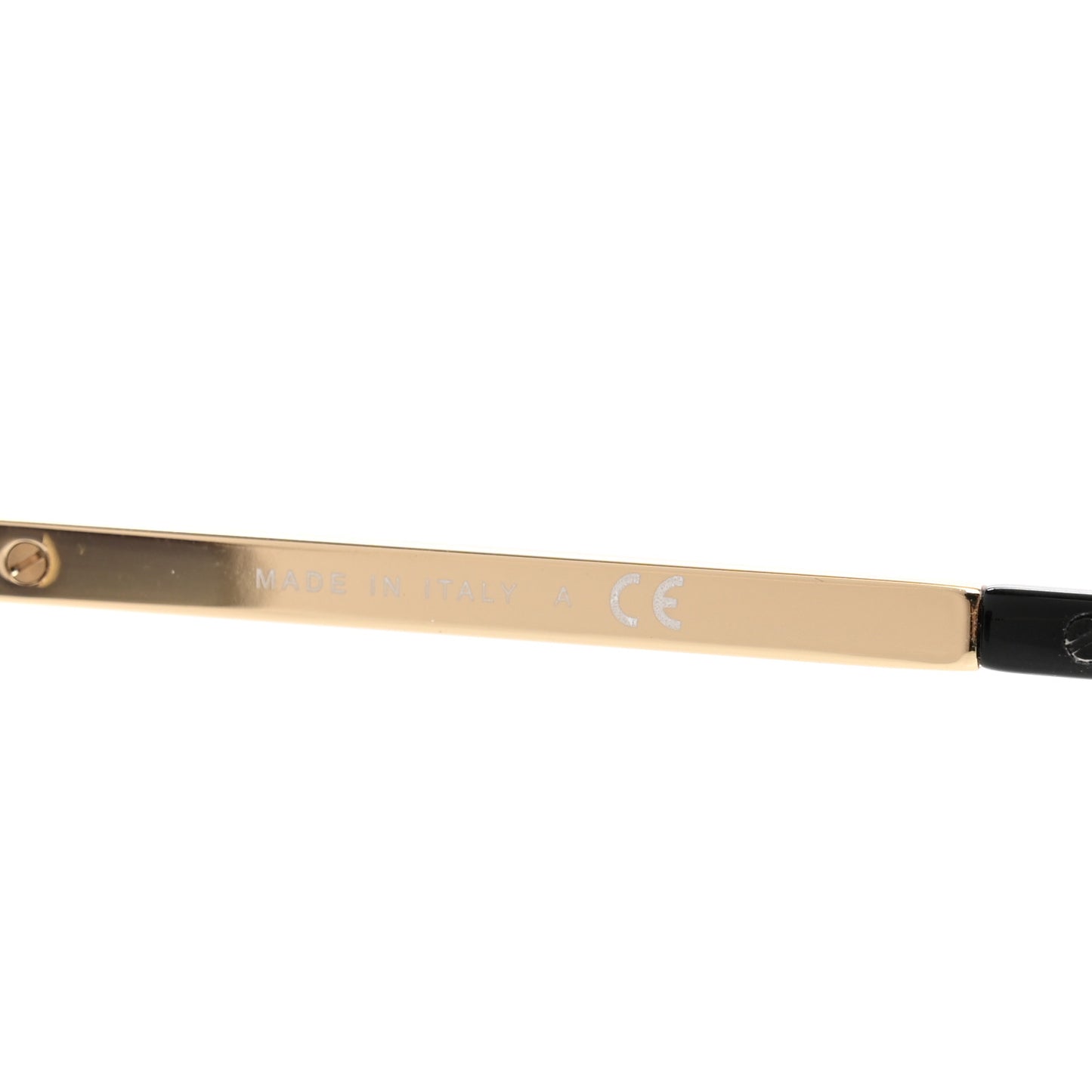 Square Frame Sequin Sunglasses 4270 Gold Black