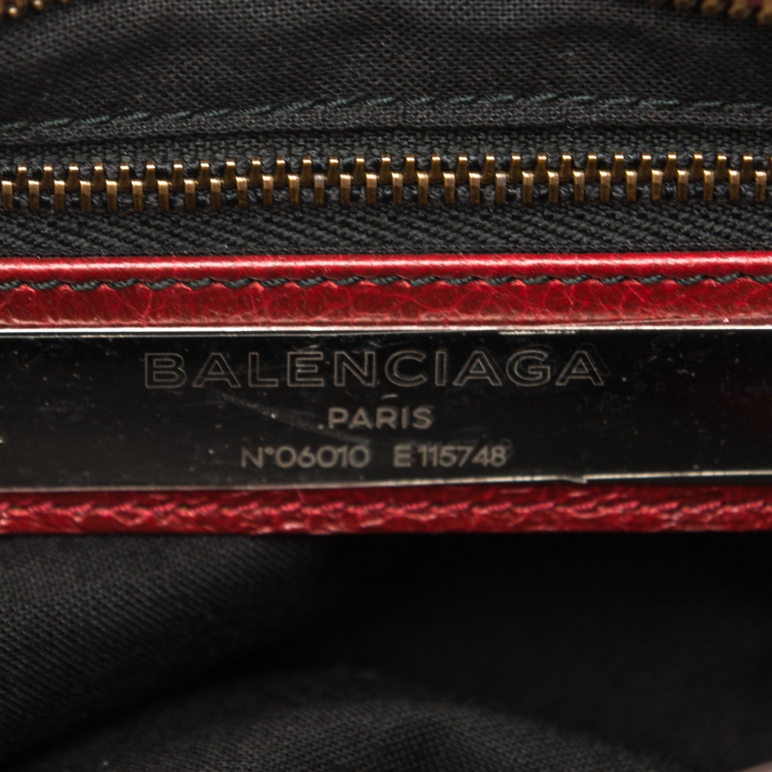 Balenciaga Agneau Classic Hardware City Rouge Cerise 6 of 8