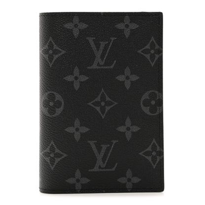 Louis Vuitton Monogram Eclipse Passport Cover 1 of 7