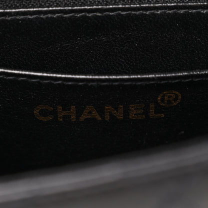 Chanel Calfskin Stitched Medium Single Flap Black 6 of 15