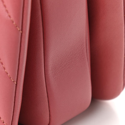 Chanel Lambskin Chevron Quilted Small Trendy CC Dual Handle Flap Bag Light Pink 12 of 17