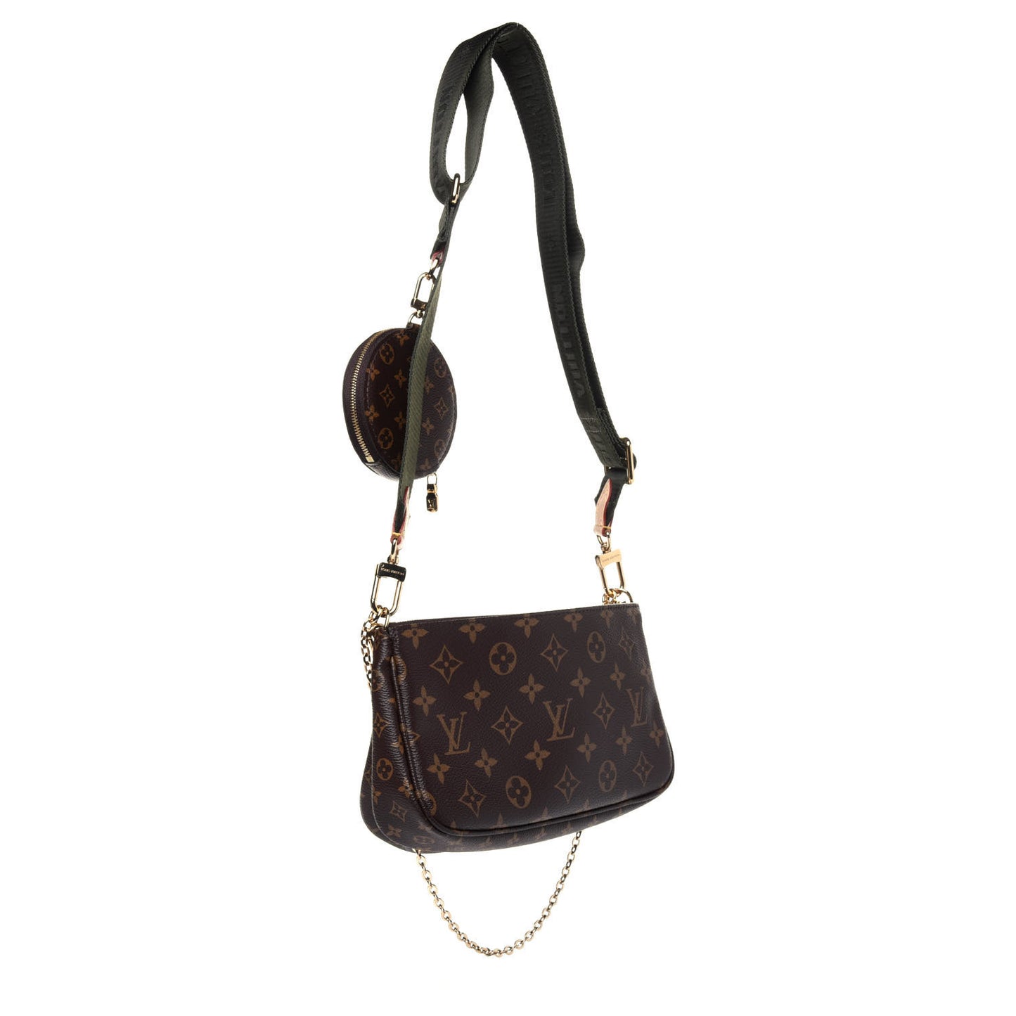 Monogram Multi Pochette Accessories Kaki
