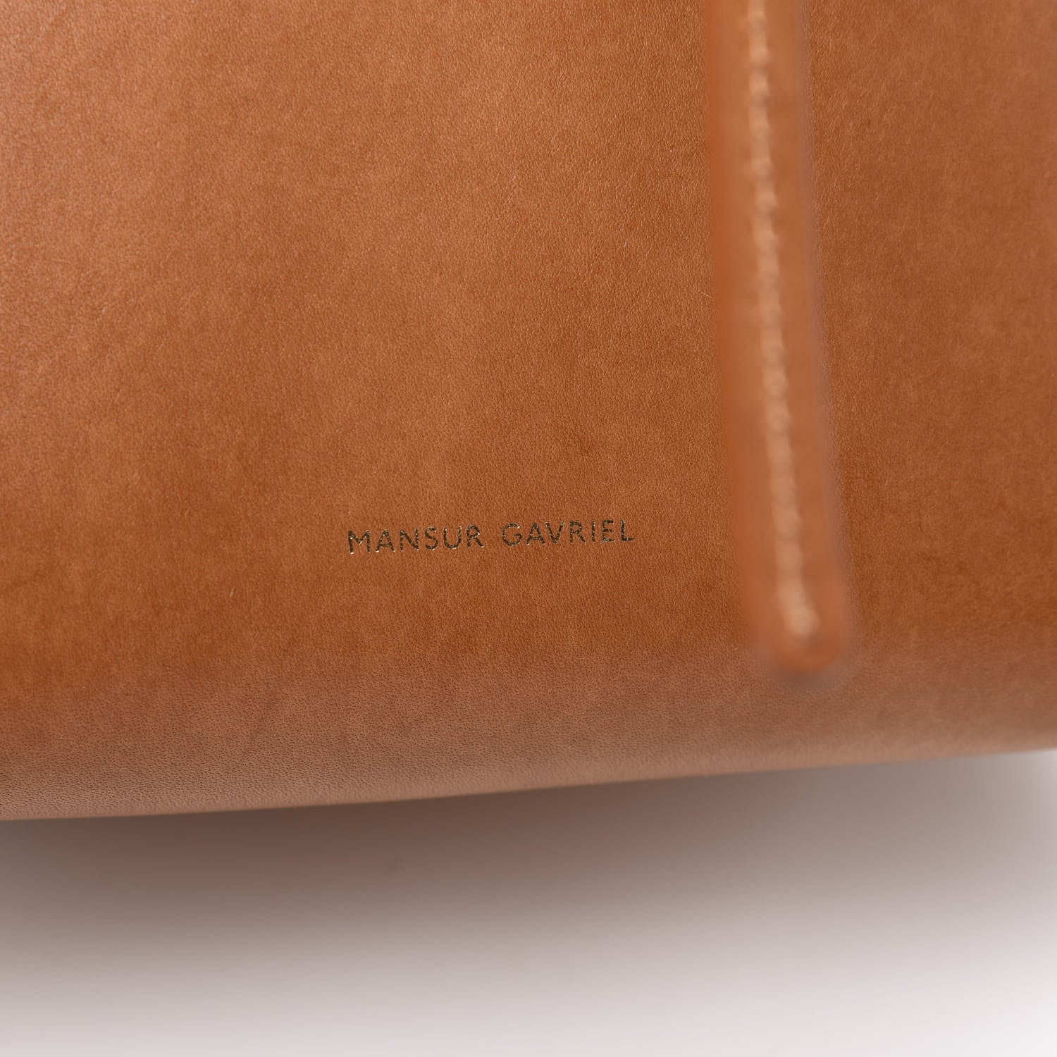 Mansur Gavriel Calfskin Mini Bucket Bag Cammello Rosa 6 of 9