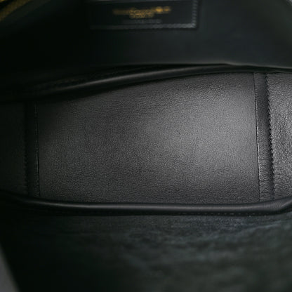 Saint Laurent Smooth Calfskin Small Le 5 A 7 Soft Hobo Black 5 of 10