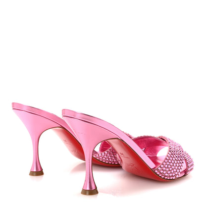 Christian Louboutin Suede Metallic Kid Lambskin Strass Mariza Is Back 85 Sandals 39 Persion Glam 5 of 8