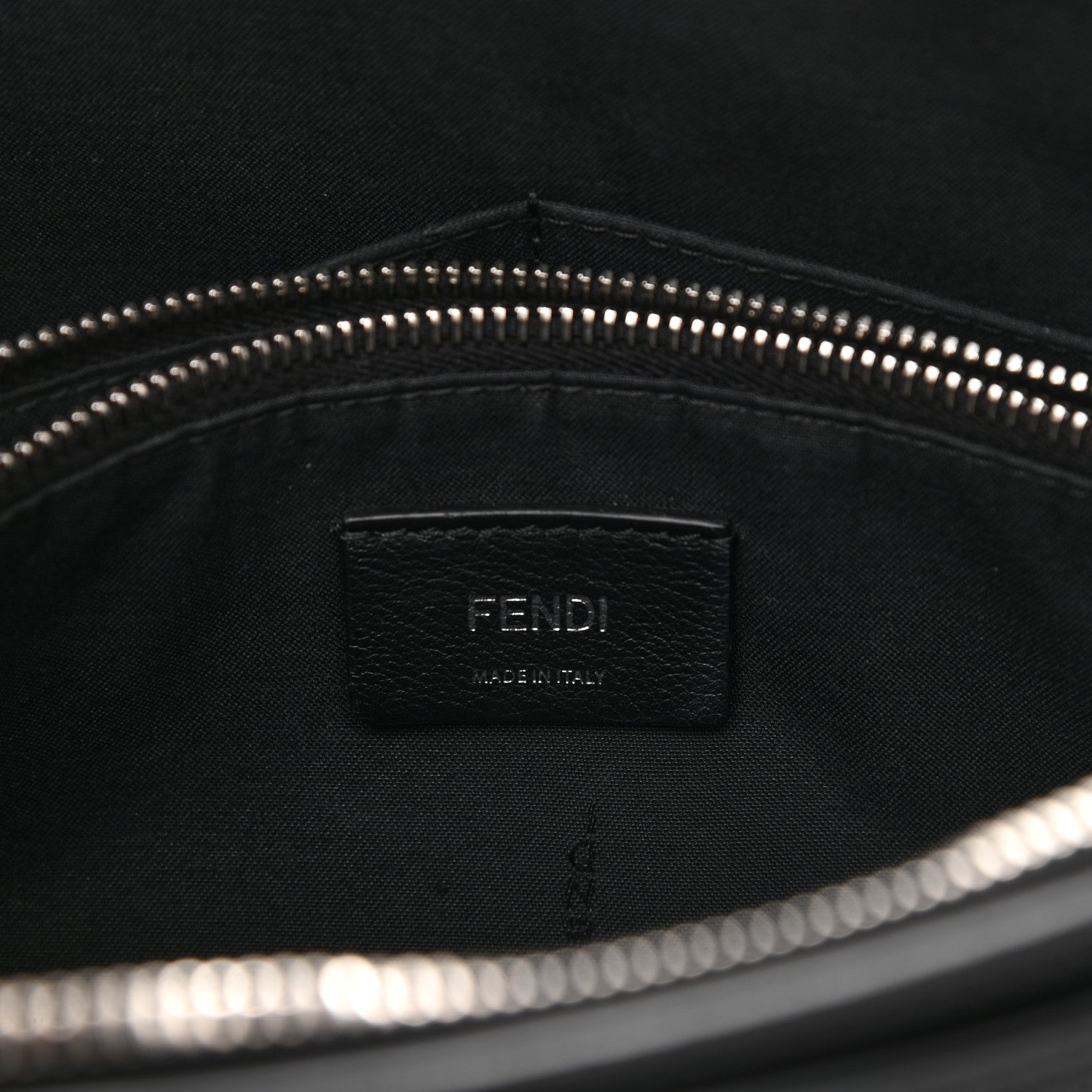 Fendi Vitello Dolce Medium By The Way Boston Bag Black 6 of 11