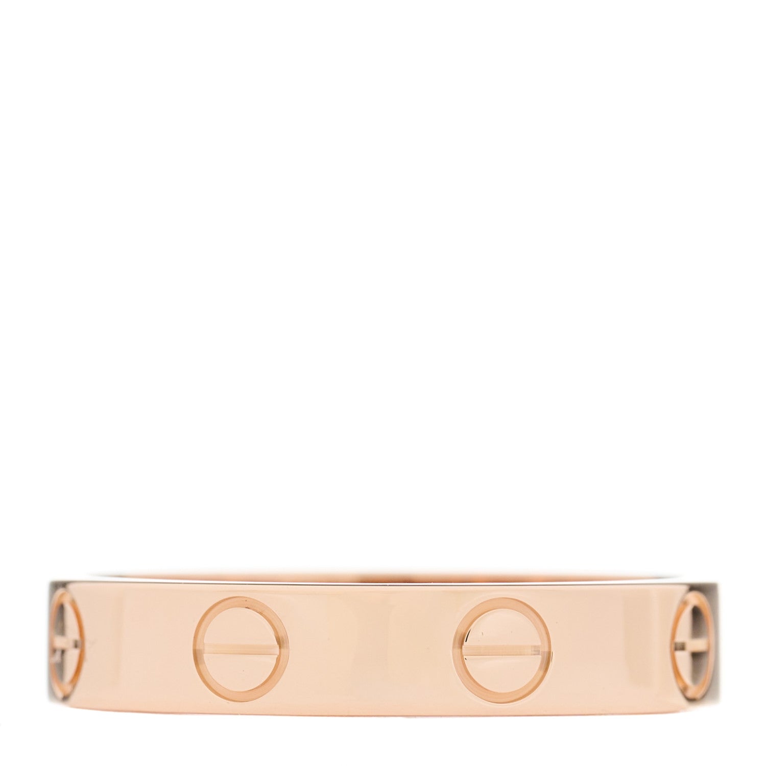 Cartier 18K Pink Gold 3.5mm LOVE Wedding Band Ring 52 6 1 of 4