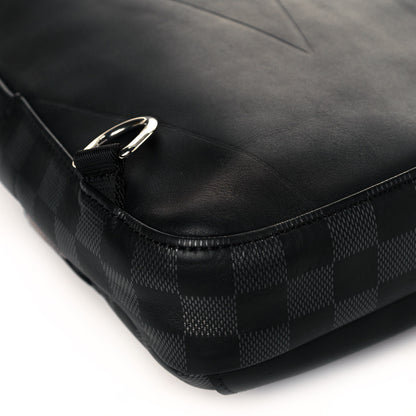 Louis Vuitton Damier Infini Avenue Sling Bag Onyx Silver 11 of 14