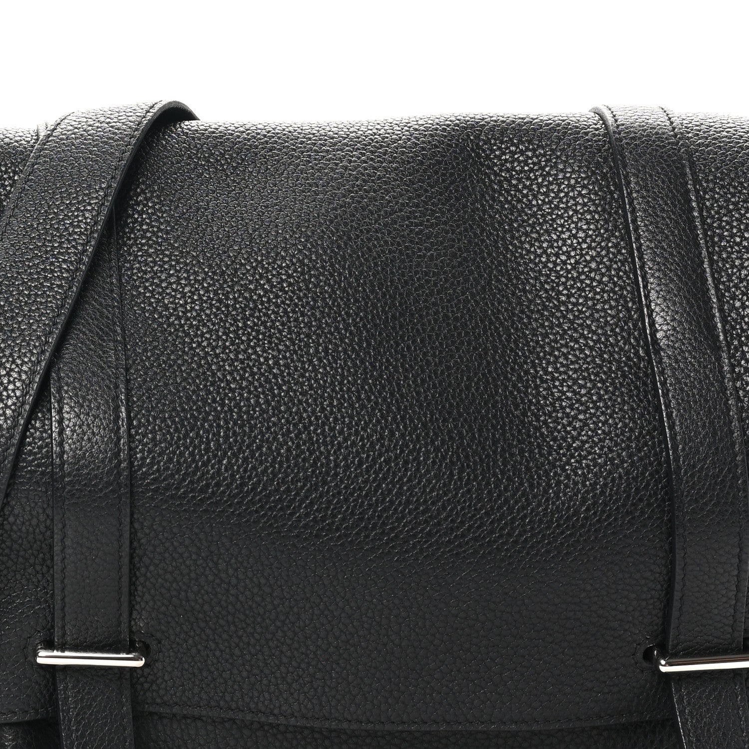 Hermes Taurillon Clemence Steve 35 Black 7 of 9