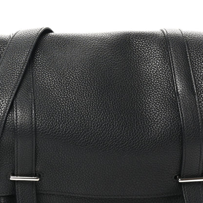 Hermes Taurillon Clemence Steve 35 Black 7 of 9