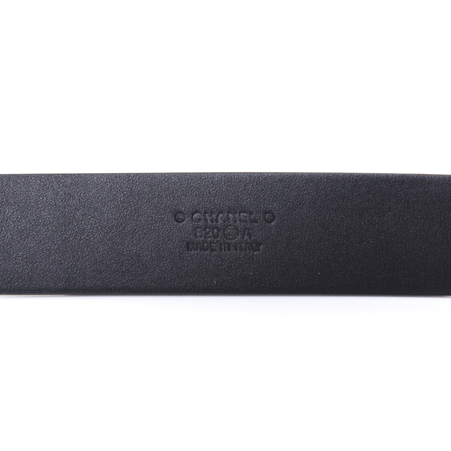 Calfskin Paris Button CC Belt 75 30 Black