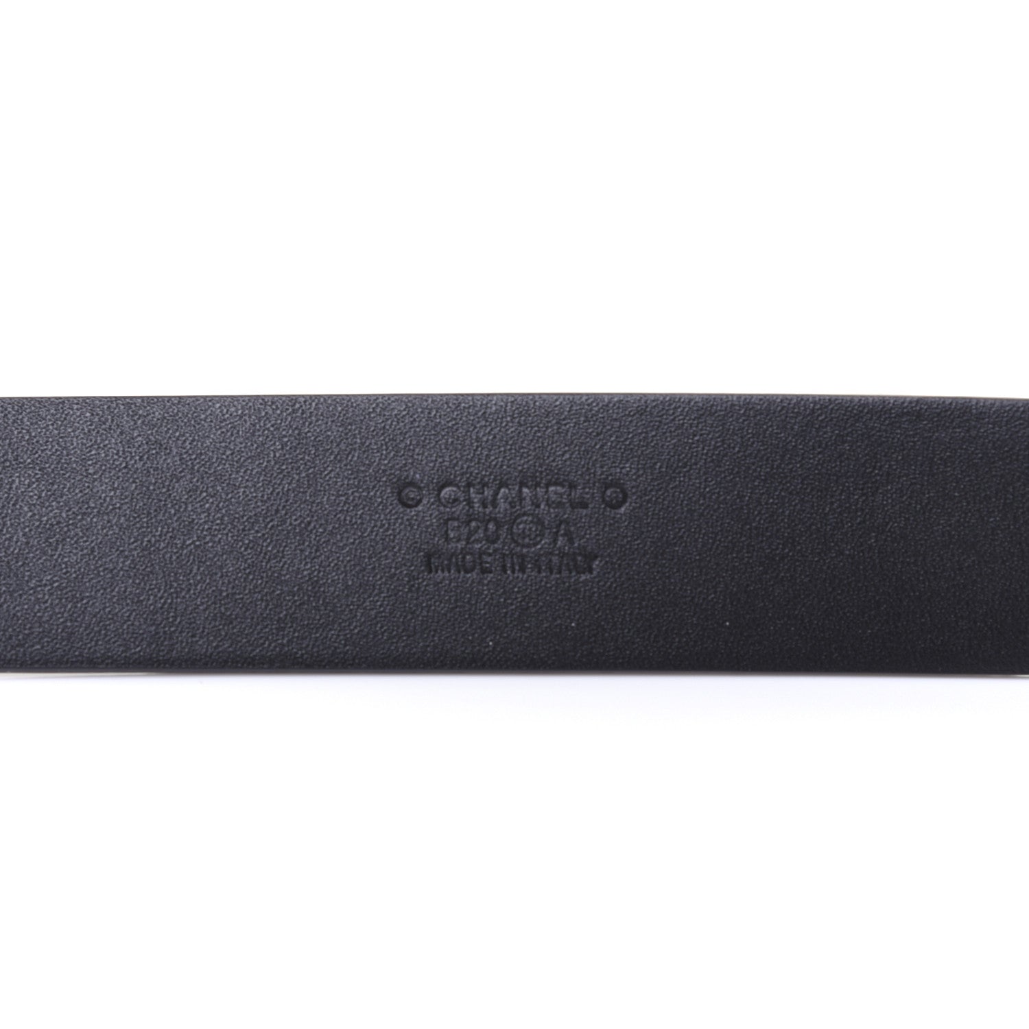 Chanel Calfskin Paris Button CC Belt 75 30 Black 3 of 9