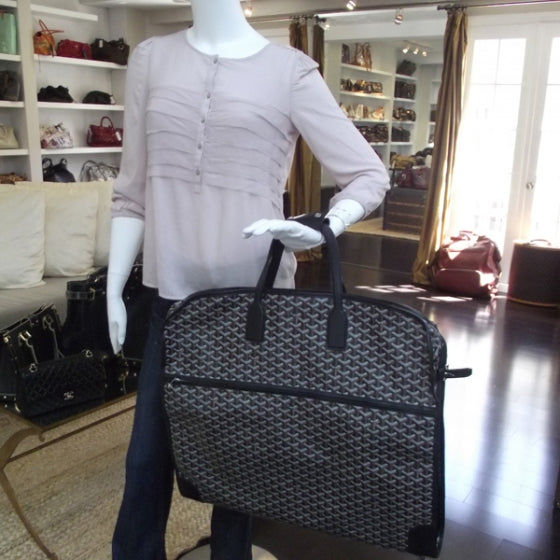 Goyard Goyardine Wellington Garment Bag Black 2 of 10