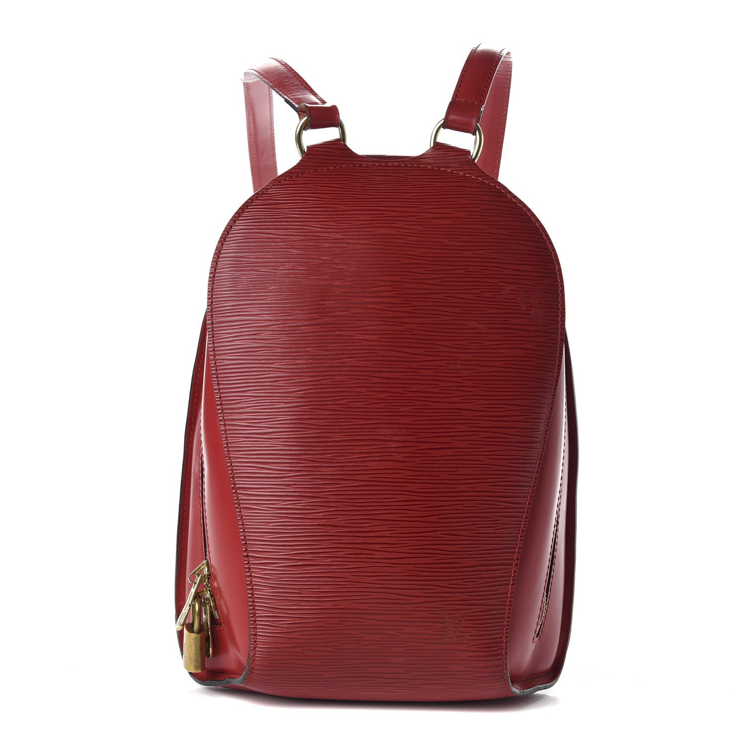 Louis Vuitton Epi Mabillon Backpack Castillan Red 1 of 14