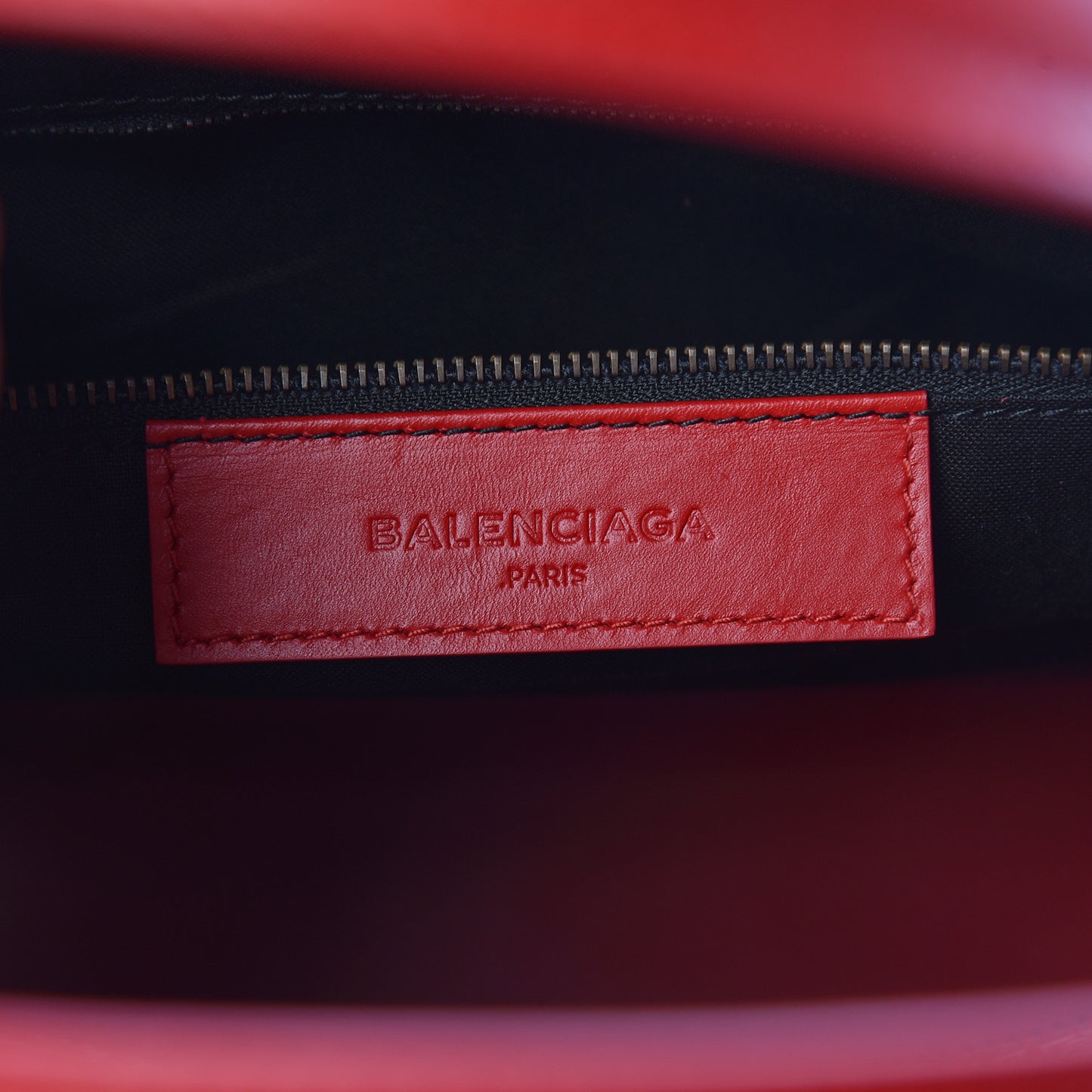 Calfskin Love Perforated Blackout Hardware City Rouge Profond