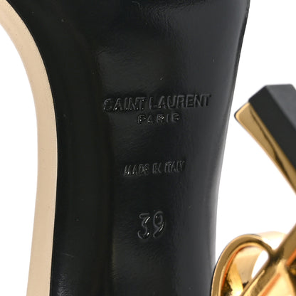 Saint Laurent Calfskin 110 Opyum Sandals 39 Real Beige 7 of 9