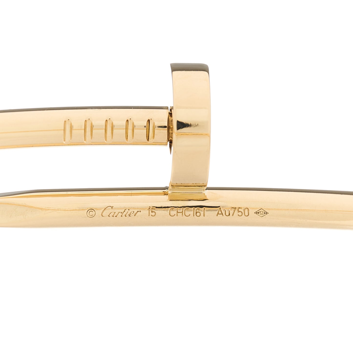 18K Yellow Gold Juste Un Clou Bracelet 15