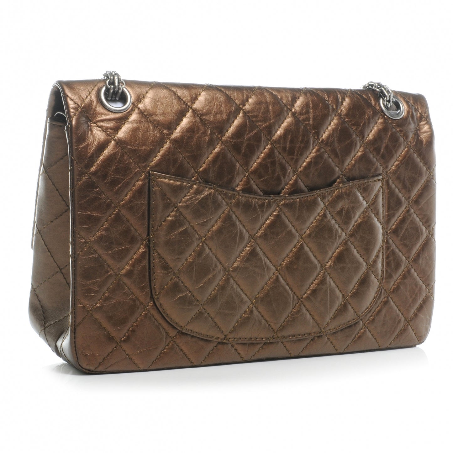 Aged Calfskin 2.55 Reissue 226 Flap Bronze