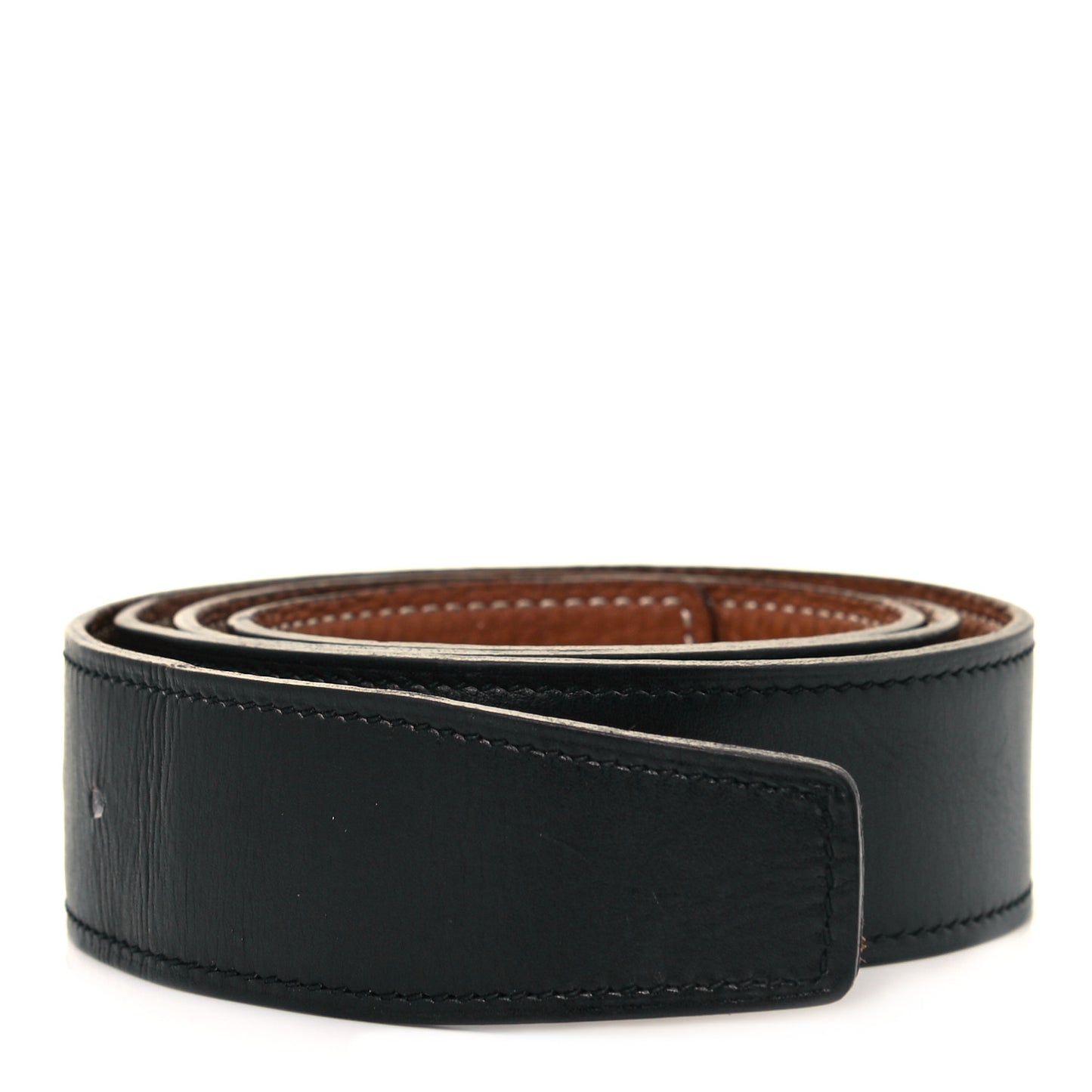 Box Togo 32mm Belt Strap 85 Black Gold