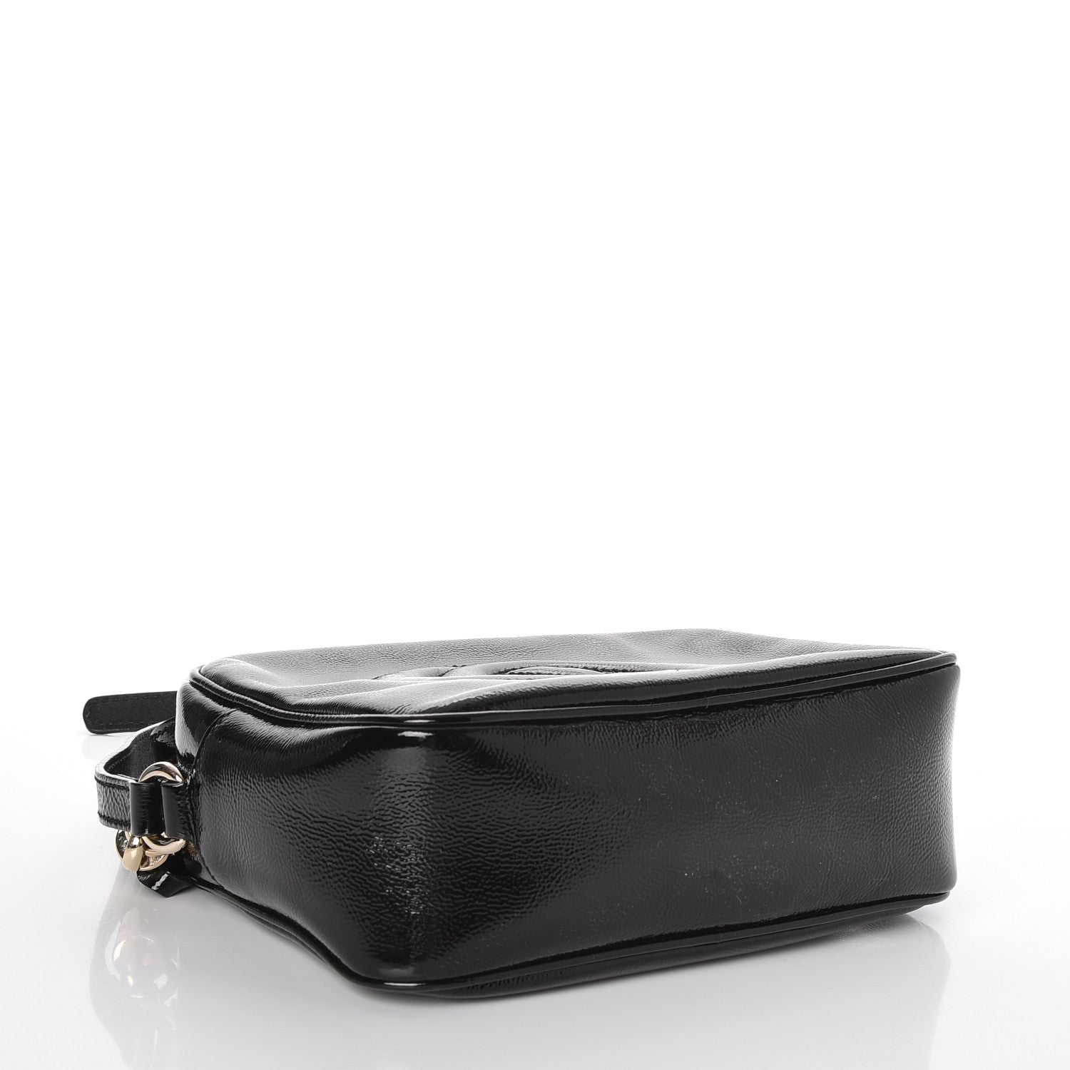 Gucci Soft Patent Small Soho Disco Bag Black 4 of 6